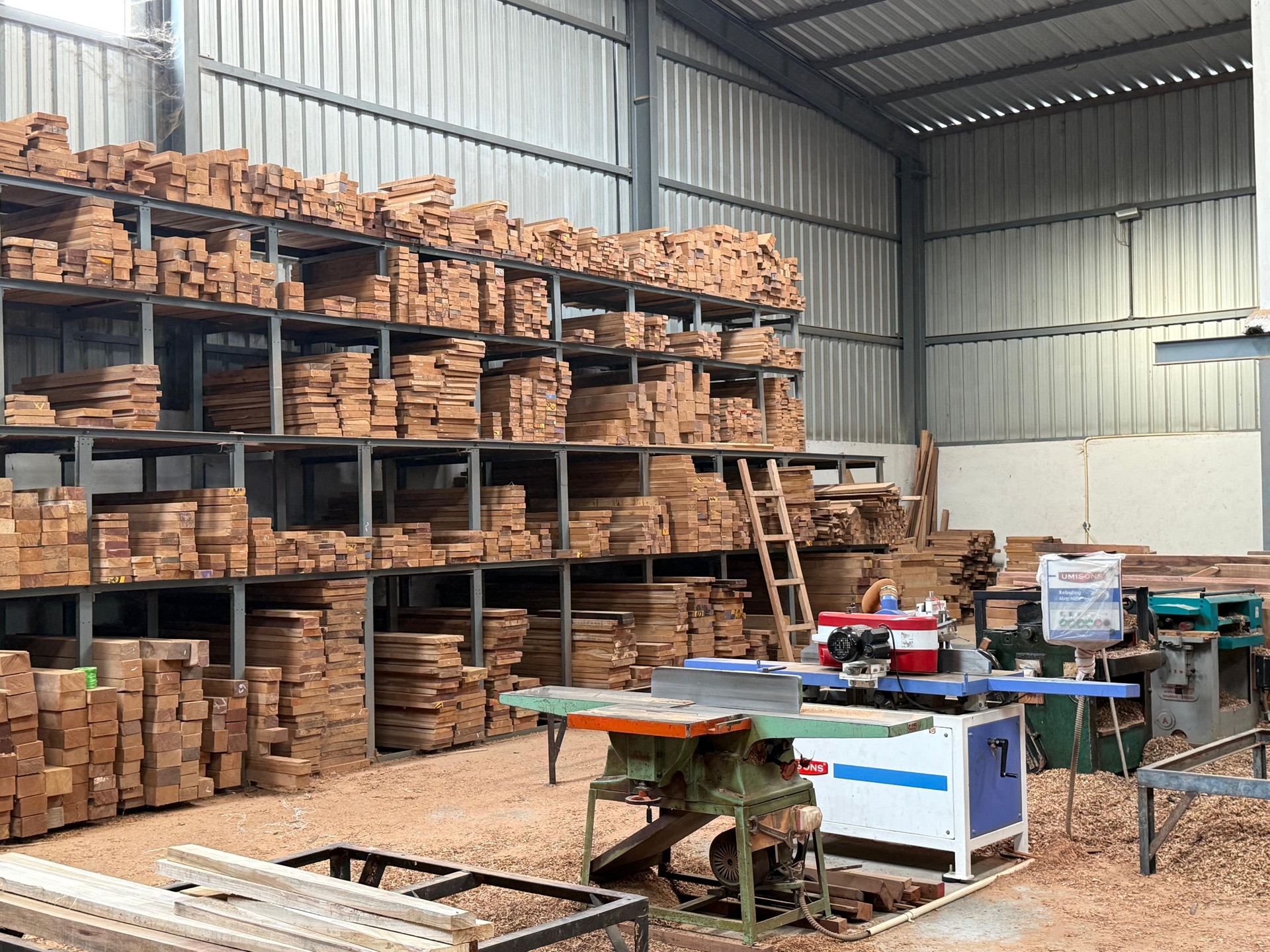 Timber warehouse